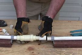 Image result for How to Repair PVC Pipe