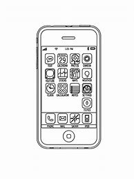 Image result for iPhone Home Screen Coloring Page