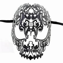 Image result for Halloween Mask Black and White