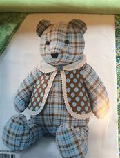 Image result for Teddy Bear Sewing Pattern