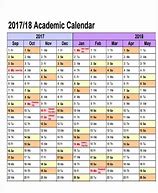 Image result for Academic Calendar Template