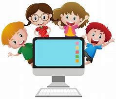 Image result for Children Computer Clip Art