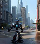 Image result for Robot On the Road Scenes
