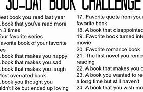 Image result for 30-Day Book Challenge for Kids