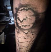 Image result for Bat Moon Tattoo Stencil