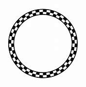 Image result for Checker Flag Circle Black and White Images