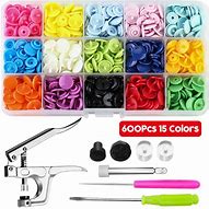 Image result for Plastic Snaps for Sewing