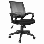 Image result for Gray Pleather Office Chair Mesh Back