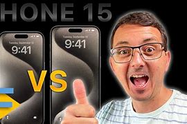 Image result for iPhone 15 vs 14 Yellow