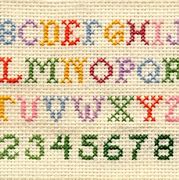Image result for Cross Stitch Letters Easy and Small