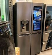 Image result for LG Refrigerator with Screen