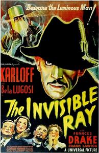 Image result for The Invisible Ray Poster