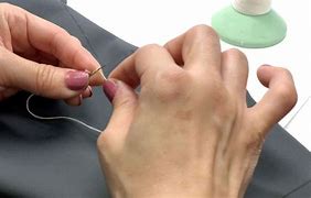 Image result for How to Sew Shank Buttons