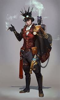 Image result for Steampunk Outfit Art