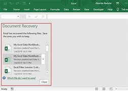 Image result for How to Retrieve Excel File Not Saved