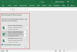 Image result for How to Recover Excel File Not Saved