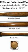 Image result for Jackie Robinson Baseball Bat