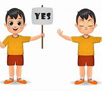 Image result for People Saying Yes or No