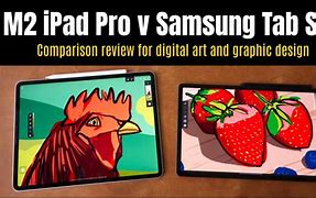 Image result for Samsung Tablet Art vs iPad