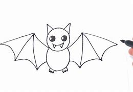 Image result for Step by Step Bat Drawing