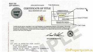 Image result for Blank Certificate of Title
