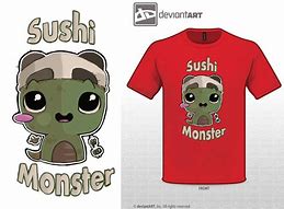 Image result for Sushi Monster Sketch