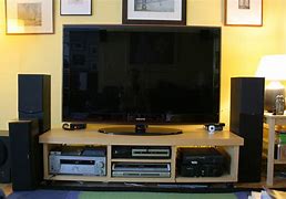Image result for Unconventional TV Setup