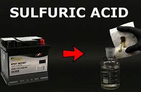 Image result for Car Battery Sulfuric Acid
