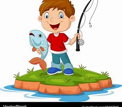 Image result for Boy Fishing ClipArt