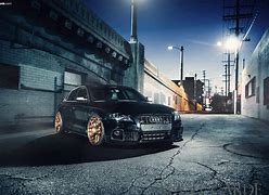 Image result for Audi S4 Rims Black Gold