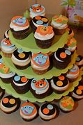 Image result for Jungle Theme Baby Shower Cupcakes