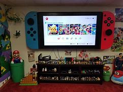 Image result for Custom Entertainment Center Nintendo Swtich Design