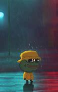 Image result for Pepe Sad Wallpaper Rain