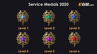 Image result for CS:GO Service Medals Colors