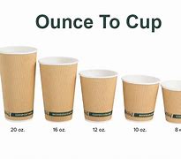 Image result for 8 Oz Cup Size