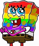 Image result for Anxiety Spongebob Rainbow