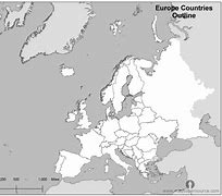 Image result for Europe Blank