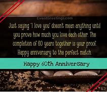 Image result for 60th Wedding Anniversary Quotes