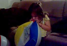 Image result for Blow the Beach Ball Child