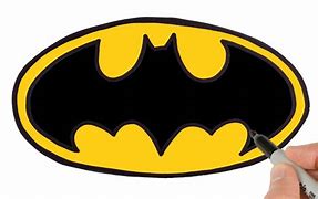 Image result for Batman Logo Drawing Small