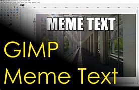 Image result for GIMP Meme