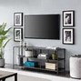 Image result for Console Table Under TV Mounted On Wall