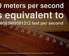 Image result for 10 Meters per Second