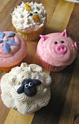 Image result for Zoo Farm Animals Cupcake