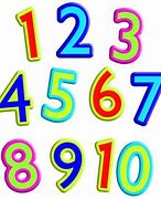Image result for Free Clip Art Numbers 1 10