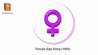 Image result for Female Symbol Emoji