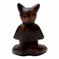 Image result for Cat Praying Statue