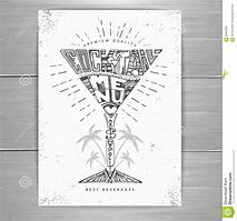 Image result for Classic Drink Typography Design