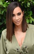 Image result for Kim Kardashian Lob Haircut