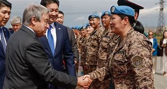 Image result for Mongolian Peacekeepers